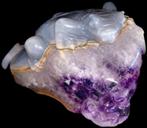 Amethyst Agaat Hagedis Kameleon Amethist Agate, Verzamelen, Verzenden