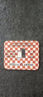 Oud bierviltje Stella jeugdschaaktornooi 1980, Verzamelen, Ophalen of Verzenden, Zo goed als nieuw
