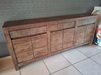 Dressoir in tropisch hout, Ophalen, Zo goed als nieuw