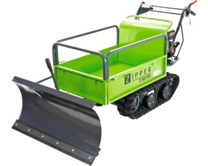 Zipper ZI-MD300 minikiepwagen met sneeuwschuiver, Hobby en Vrije tijd, Knutselen, Nieuw, Gereedschap of Accessoires, Ophalen