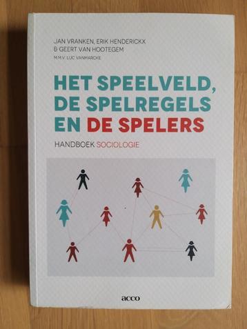 Het speelveld, de spelregels en de spelers - 9789462927285 beschikbaar voor biedingen