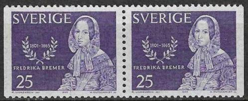 Zweden 1965 - Yvert 527b - Fredrika Bremer (PF), Postzegels en Munten, Postzegels | Europa | Scandinavië, Postfris, Zweden, Verzenden