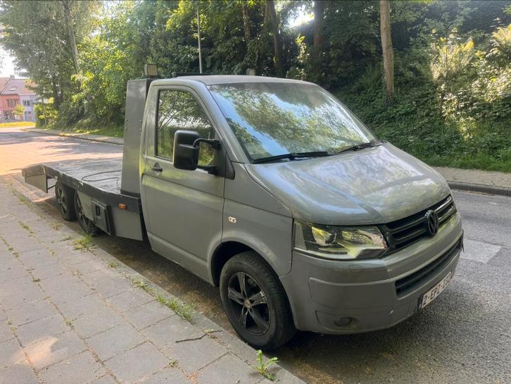 Volkswagen Transporter T5 dempange MOTOR KAPOT, Auto's, Bestelwagens en Lichte vracht, Bedrijf, Te koop, Volkswagen, Diesel, 2 deurs
