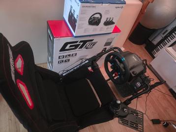 Racesimulator G29 Stuur, Opvouwbare Stoel & Gratis Monitor! beschikbaar voor biedingen