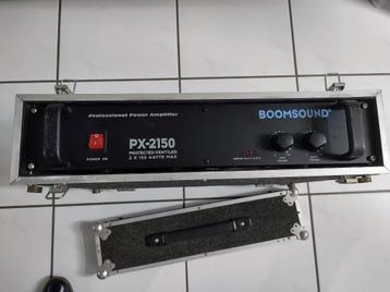BOOMSOUND 2 x 150 watt geluidsversterker beschikbaar voor biedingen