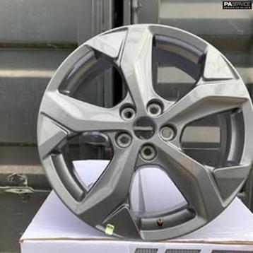 Originele 18 inch Antraciete Ford Velgen 7*18 5*108 ET47,5, Auto-onderdelen, Banden en Velgen, Ophalen of Verzenden, Gebruikt