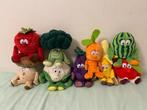 Lot de 9 peluches Vitaminis (fruits et légumes) NEUVES, Nieuw, Overige typen, Ophalen of Verzenden