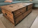houten kist salontafel, Huis en Inrichting, Woonaccessoires | Kisten, Ophalen, 50 tot 100 cm, Zo goed als nieuw, 100 tot 125 cm