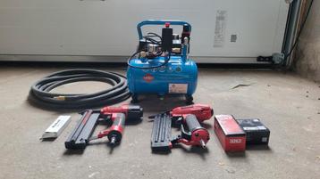 nagelpistool en nietpistool en krammenpistool te huur beschikbaar voor biedingen