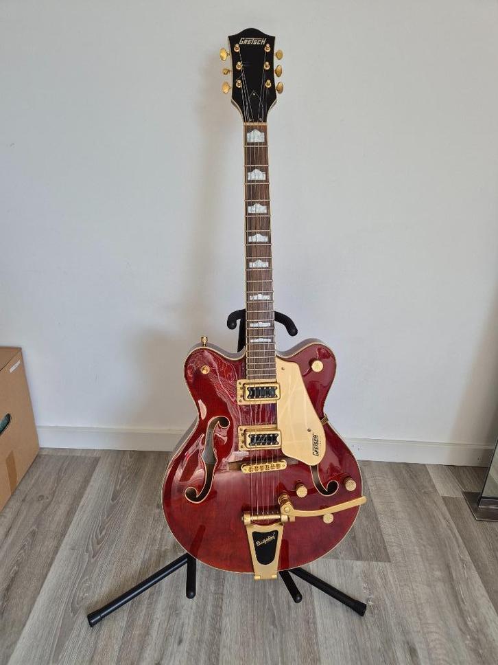 Gretsch G5422TG Electromatic, Muziek en Instrumenten, Snaarinstrumenten | Gitaren | Elektrisch, Zo goed als nieuw, Hollow body