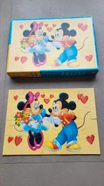 Puzzel 20 stuks mickey en minnie mouse, Kinderen en Baby's, Speelgoed | Kinderpuzzels, Ophalen of Verzenden, Gebruikt