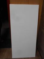 Wit metaal schap/magneetbord / 2 stuks, Huis en Inrichting, Ophalen, Zo goed als nieuw, Magneetbord