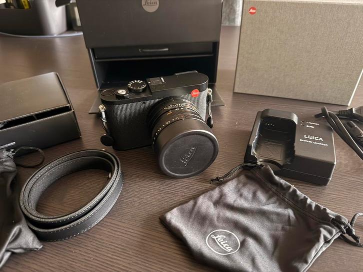 Leica Q3 (als nieuw, alle accessoires + doos), Audio, Tv en Foto, Fotocamera's Digitaal, Zo goed als nieuw, Compact, Overige Merken