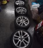 17 inch opel twin spoke velgen (4x100), 17 pouces, Pneu(s), Enlèvement ou Envoi