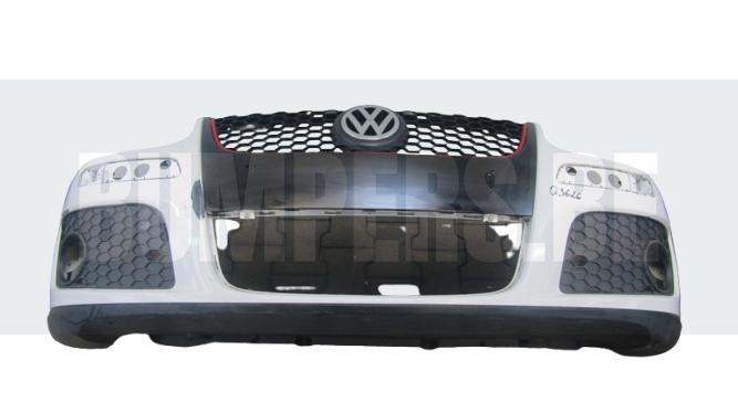 Bumper Volkswagen VW Golf 5 V 1K0 GTI GTD 04-09 Voorbumper Q, Auto-onderdelen, Carrosserie, Bumper, Voor, Gebruikt, 6 maanden garantie