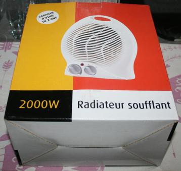 radiateur soufflant 2000W beschikbaar voor biedingen