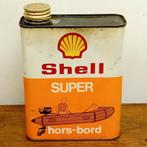 Zeer zeldzaam olieblik Shell super hors bord, Ophalen of Verzenden, Zo goed als nieuw