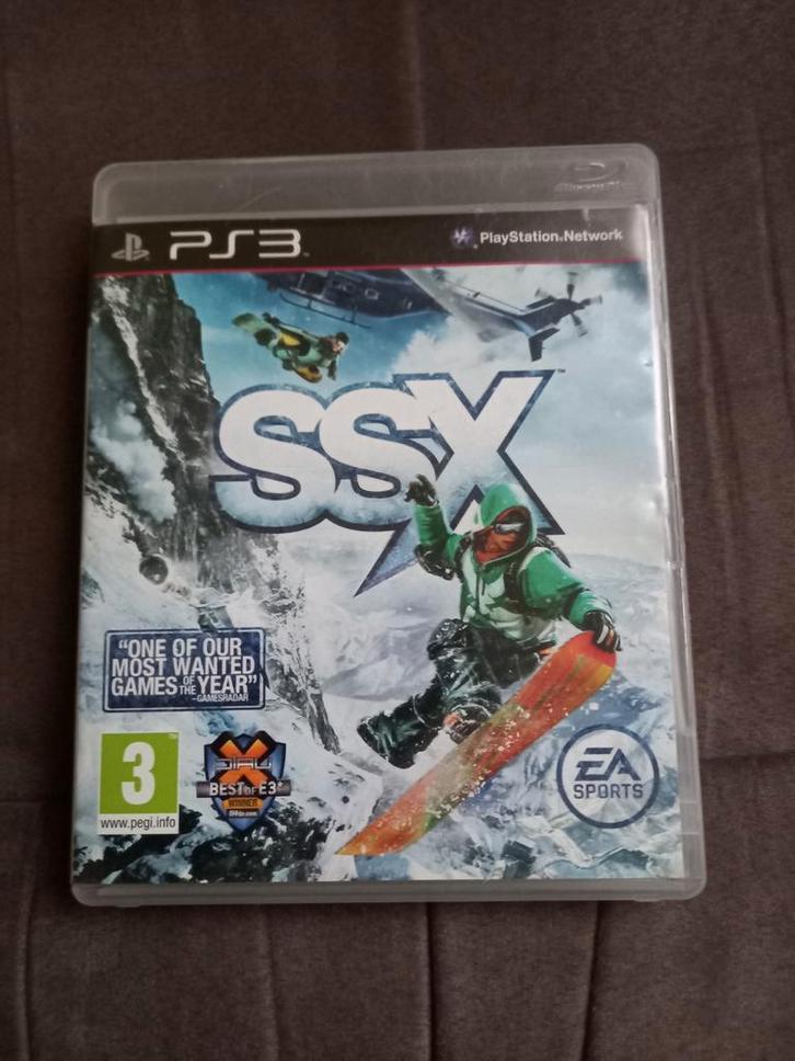 PS3 SSX, Games en Spelcomputers, Games | Sony PlayStation 3, Gebruikt, Sport, 1 speler, Vanaf 3 jaar, Eén computer, Gekoppelde computers