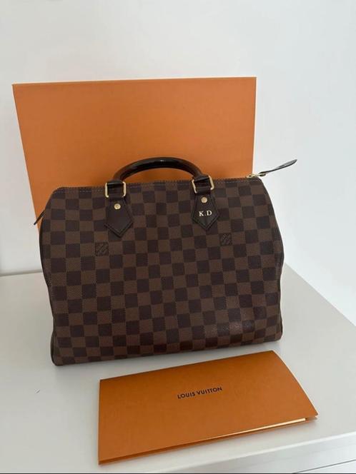 Louis vuitton speedy 30, Handtassen en Accessoires, Tassen | Damestassen, Zo goed als nieuw, Handtas, Bruin, Ophalen