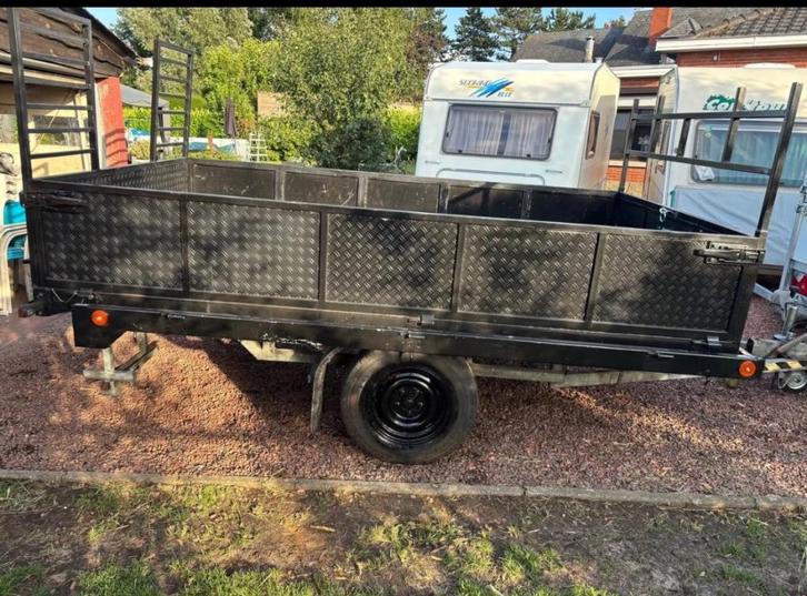Te koop: Aanhangwagen 750 kg met rem, Auto diversen, Aanhangers en Bagagewagens, Ophalen
