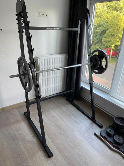 Multi rack - Marbo Sport. Squat + bench, Sport en Fitness, Fitnessmaterialen, Zo goed als nieuw, Overige typen, Armen, Benen, Borst
