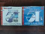 2x 2CD : STUDIO 54 - RED & BLUE  a night @ STUDIO54 part 1+2, Ophalen of Verzenden, Zo goed als nieuw