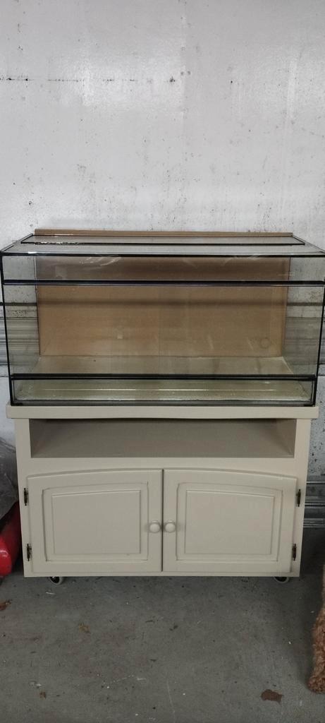 Terrarium 100x50x55, Doe-het-zelf en Bouw, Raamkozijnen en Schuifdeuren, Hout, Ophalen