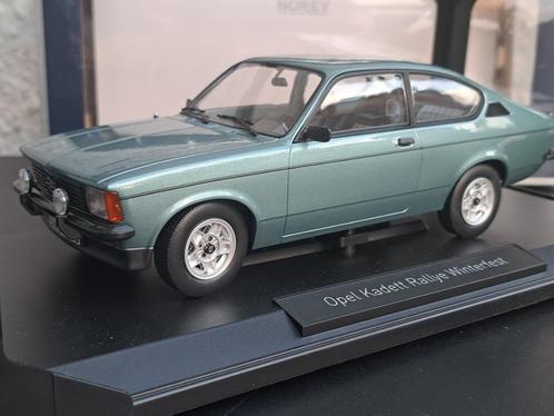 Opel Kadett Rallye Winterfest 1978 Turquoise 1:18ème, Hobby & Loisirs créatifs, Voitures miniatures | 1:18, Neuf, Voiture, Norev