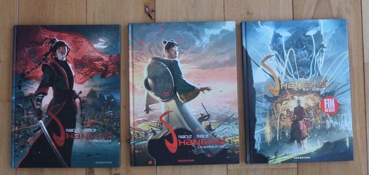 Shanghaï, Mariolle, Tisseron, BD, EO, Drugstore, Boeken, Stripverhalen, Gelezen, Complete serie of reeks, Ophalen