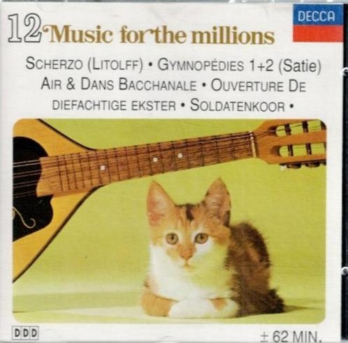 cd   **   -   Music For The Millions - 12, Cd's en Dvd's, Cd's | Overige Cd's, Ophalen of Verzenden