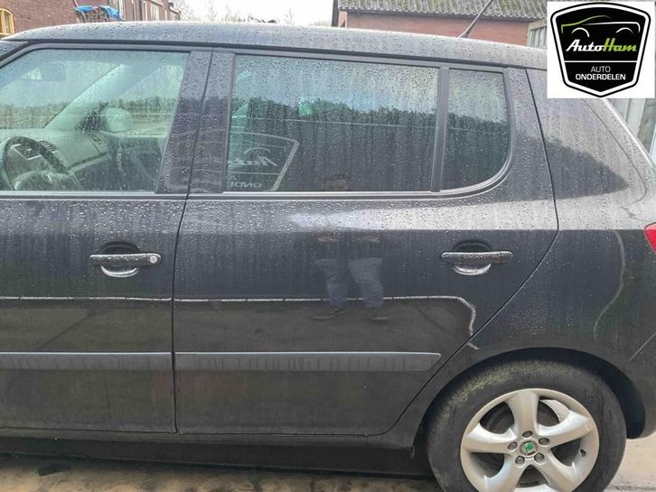PORTIER LINKS ACHTER Skoda Fabia II (5J) (|5J6833055|), Auto-onderdelen, Carrosserie, Deur, Skoda, Achter, Links, Gebruikt
