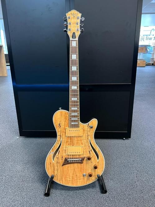 Michael Kelly Hybrid Special Spalted M Spalted Maple Semi-ak, Muziek en Instrumenten, Snaarinstrumenten | Gitaren | Elektrisch