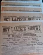 Het Laatste Nieuws oorlogskranten, Verzamelen, Ophalen