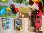 Majorette boerderij en schuur met tractors, Ophalen of Verzenden, Zo goed als nieuw