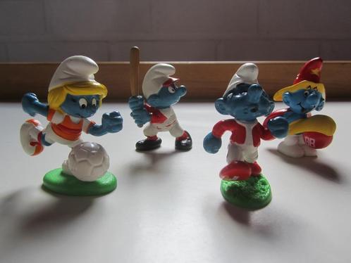 Schtroumpfs publicitaires - 4,00Eur / pièce, Verzamelen, Smurfen, Zo goed als nieuw, Poppetje, Figuurtje of Knuffel, Verschillende Smurfen