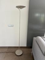 Inox staanlamp dimbaar H178, Huis en Inrichting, Lampen | Vloerlampen, Ophalen, Gebruikt, Metaal, Inox