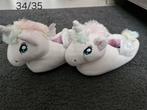 Leuke unicorn pantoffels 34/35, Ophalen of Verzenden, Zo goed als nieuw