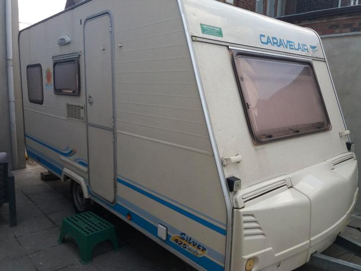 caravan Caravelair Silver 425 Keuringsvrij, Caravans en Kamperen, Caravans, Particulier, tot en met 4, 500 - 750 kg, Standaardzit