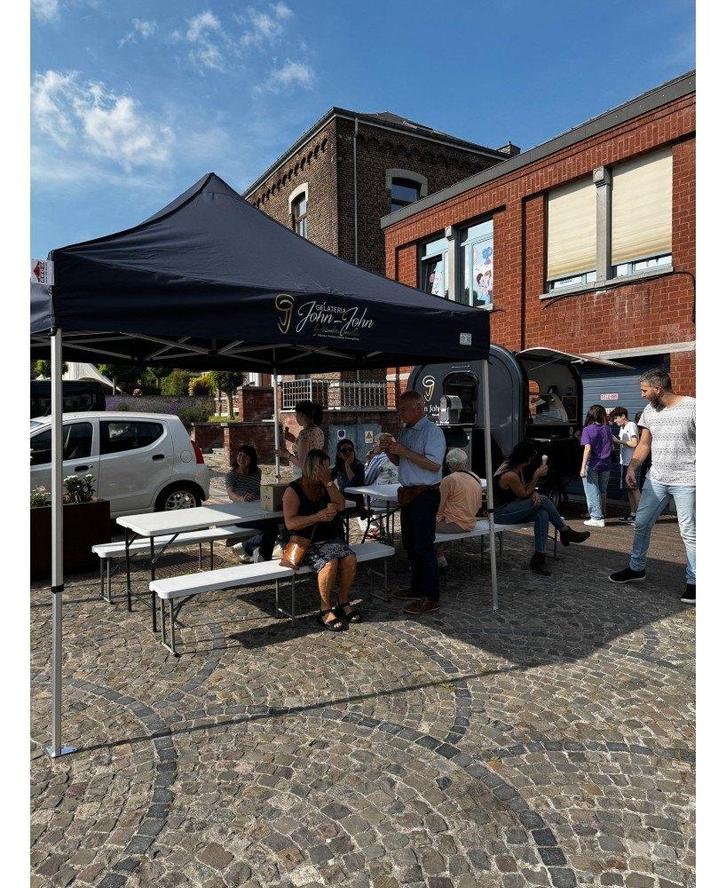 Pro aluminium tuinpaviljoen 3x3 40 mm, Tuin en Terras, Partytenten, Nieuw, Partytent, 2 meter of meer, Minder dan 5 meter, Minder dan 4 meter