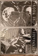 Poster - the moon - the temperance - tarot - A3, Ophalen