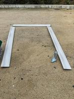 Een 2 persoons bed, Huis en Inrichting, Ophalen, Twijfelaar, 200 cm, Grijs