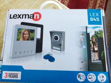 LEXMAN 2-draads 4,3" wand/bekabelde videotelefoon. beschikbaar voor biedingen