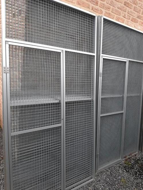 ALUMINIUM  PAPEGAAIEN-VOLIERE  2 X 1 X 2 . ( NIEUW ), Dieren en Toebehoren, Vogels | Parkieten en Papegaaien