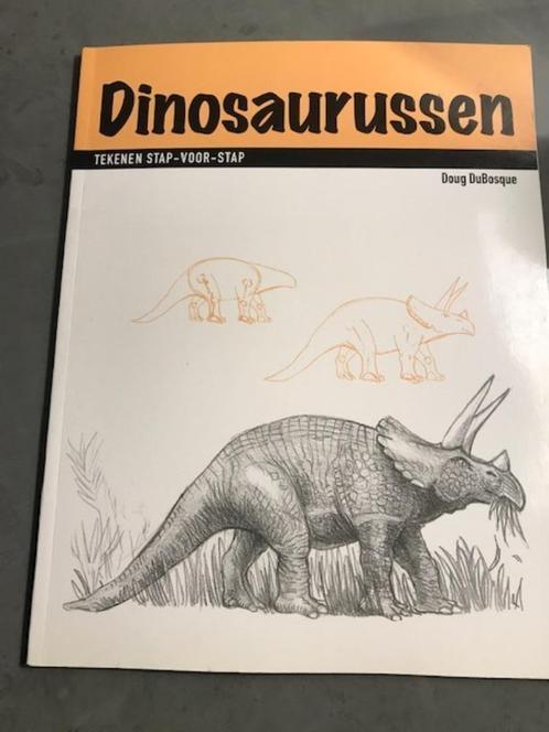 dinosaurussen tekenen stap-voor-stap, Boeken, Hobby en Vrije tijd, Ophalen of Verzenden