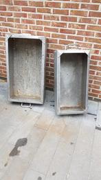 Alu bakken,industrieel, vintage 2 stuks, Ophalen