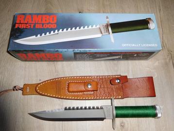 RAMBO knife First Blood Standard Edition met survival kit, Enlèvement, Neuf