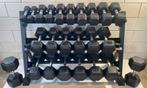 Nieuw! Dumbells/Dumbbells 2,5 t/m 30kg + rek. €1125 inc. BTW, Ophalen, Nieuw