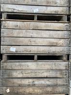 Houten fruitkisten, Ophalen