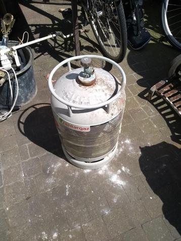 gasfles  propaan - halfvol beschikbaar voor biedingen