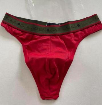 String en polyamide pour homme, nouveau, Envoi, Rouge, Punto Blanco, Slip